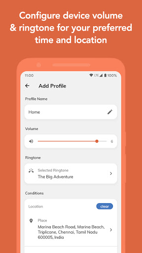 Volume Profiler Screen 2