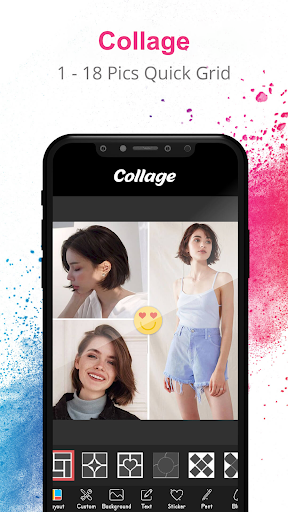 Android application Collage Photo Frames screenshort