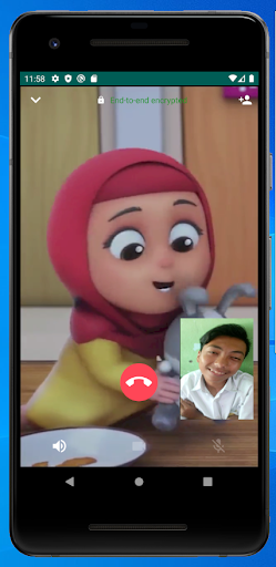 Android application Nussa & Rara Prank Video Call screenshort