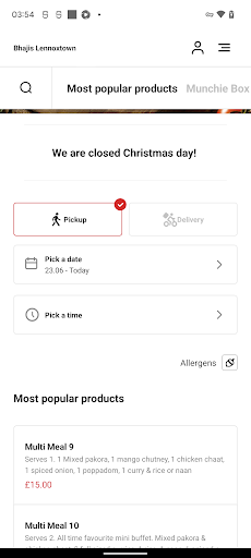 Bhajis Lennoxtown Screen 3