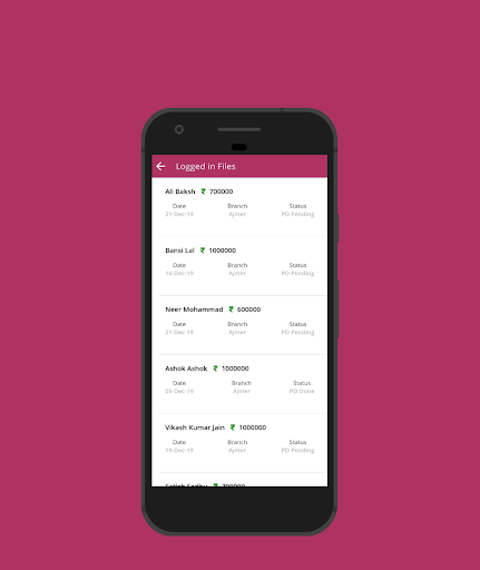 Finova Team Screen 3