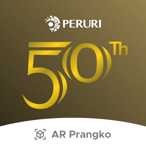AR Prangko 50th Peruri logo