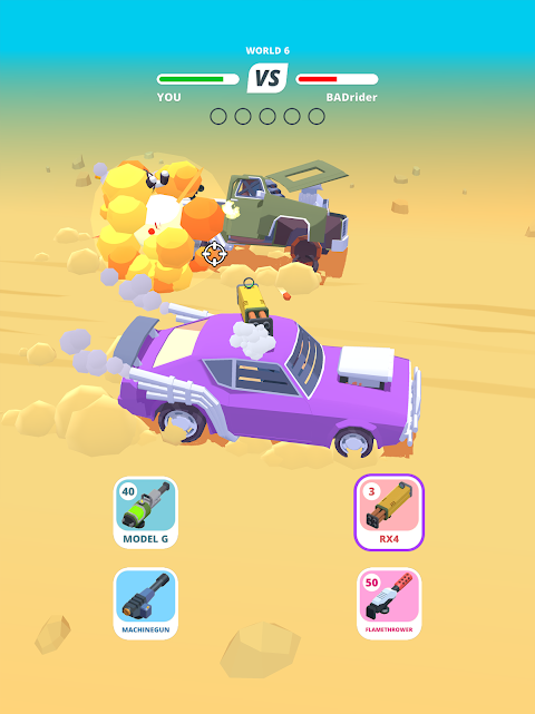 Desert Riders: Car Battle Gameのおすすめ画像5