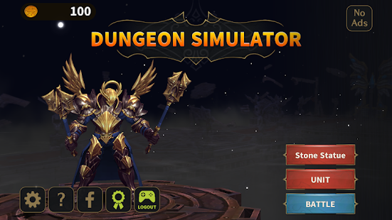 Dungeon Simulator: Strategy RPG 1.0 APK + Mod (Unlimited money) untuk android