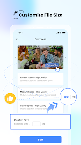 Captura de Pantalla 23 Video Compress, Video Resizer android