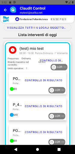 clauditControl Screen 2