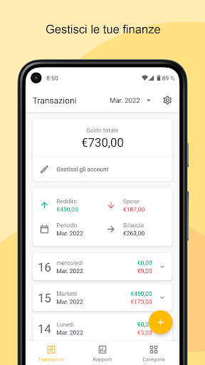 Anteprima dell'app