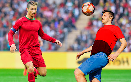 Ronaldo football photo editor