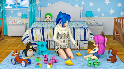 Android application Single Mom Virtual Family Life screenshort