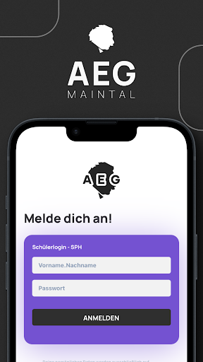Android application AEG Info screenshort