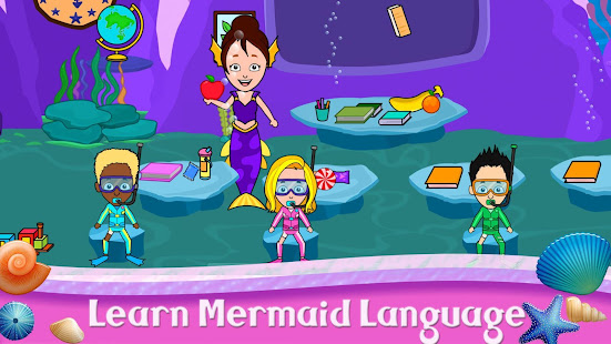 My Tizi Town - Underwater Mermaid Games for Kids 1.0 Screenshots 10