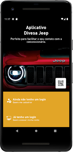 Android application Divesa Jeep screenshort