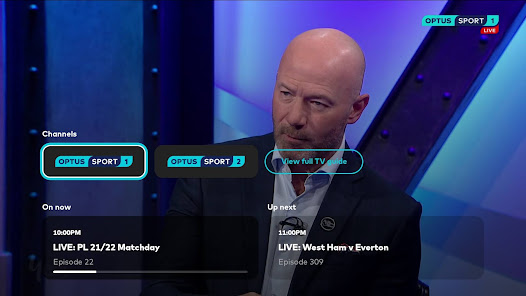 Optus Sport on Android TV  screenshots 10