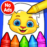 Cover Image of 下载 Coloring Games: Coloring Book, Painting, Glow Draw 1.0.7 APK