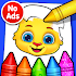 Coloring Games: Coloring Book, Painting, Glow Draw 1.1.6