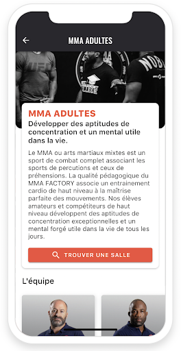 MMAFACTORY LIVE Screen 2
