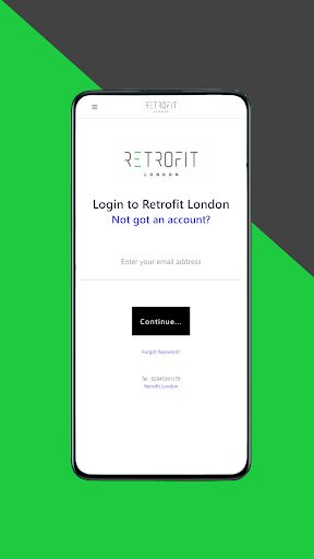 Android application Retrofit London screenshort