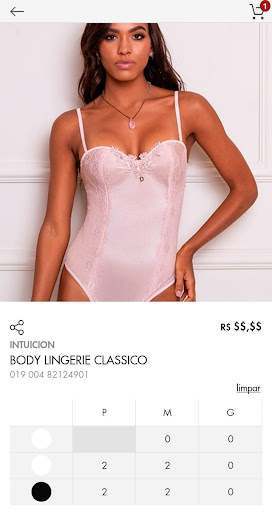 Diamantes Lingerie Consultora Screen 3