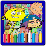 Coloring Book for Emoji icon