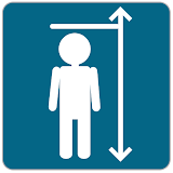 Height (height measurement) icon
