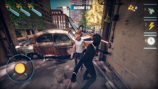 Chainsaw Man vs Katana Man 3D