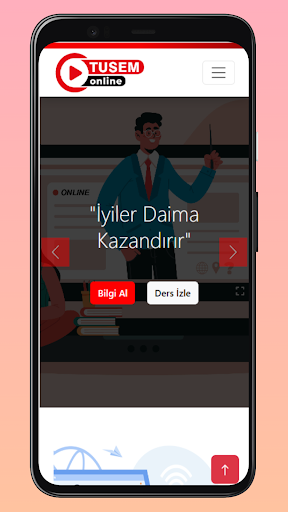 Android application TUSEM Online screenshort