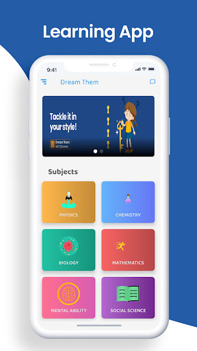 Android application Dream Them screenshort