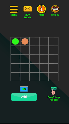 E-Mail Idle Clicker Screen 2