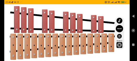 Interactive xylophone 2024