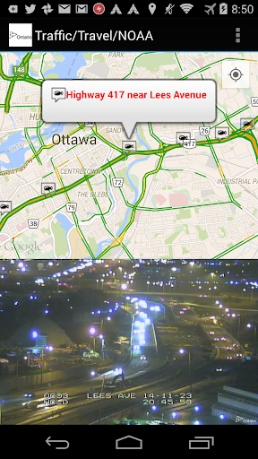 Android application Ontario Traffic Cameras Pro screenshort