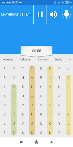 WORD SEARCH ONE Screen 2