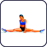 Stretching: how to sit on the splits in 30 days icon