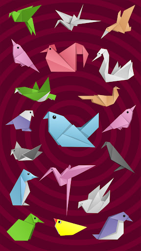 Android application Origami Birds From Paper screenshort
