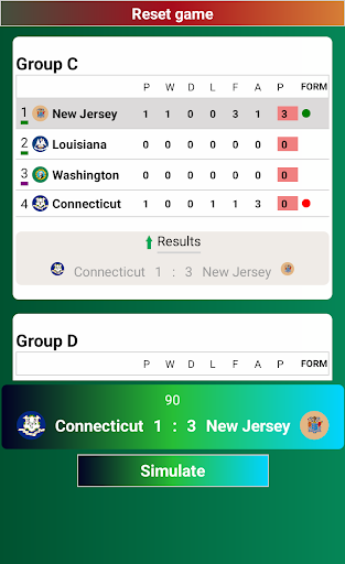 USA Super League Soccer Sim