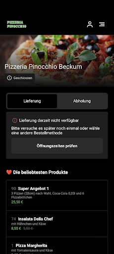 Pizzeria Pinocchio DE