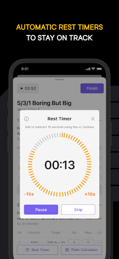 Screenshot of Boostcamp: Gym Workout Planner
