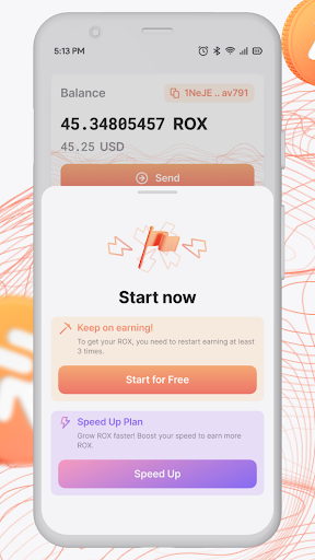 Robox – Tap & Earn! Screen 2