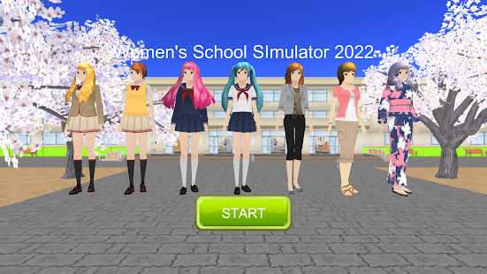 Women's School Simulator 2022 Varies with device APK screenshots 1