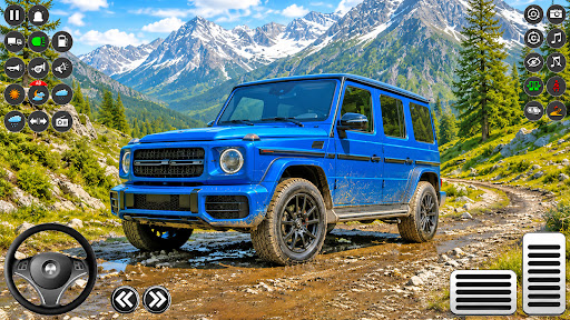 SUV Offroad Jeep Drive 3D screenshot