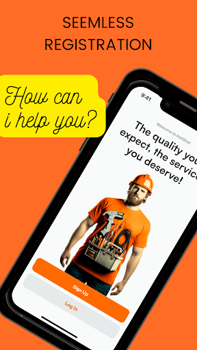 Android application HotShot: Services & Pros screenshort