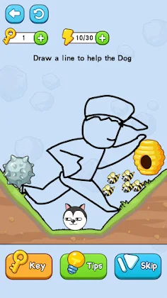 Help The Dog - Draw To Save - Screenshot 3