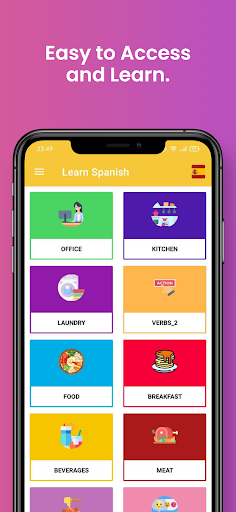 Learn Spanish - Beginners Screen 2
