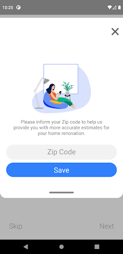 My Window App - Homeowner Screen 2