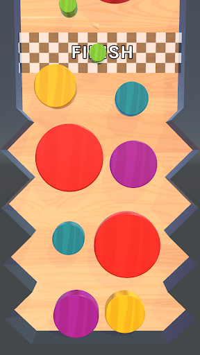 Android application Puck to top screenshort