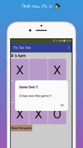 Tic Tac Toe Screen 2