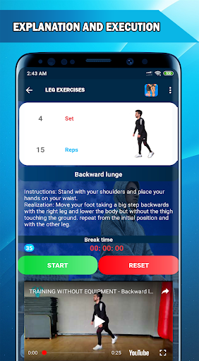 Leg Workouts PRO Screen 3