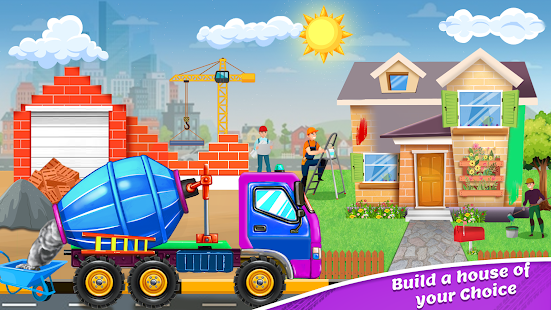 Kids Construction Truck Games 1.0.6 screenshots 2