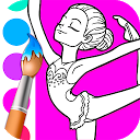 Kids Coloring Book for Girls 1.6.2 ダウンローダ