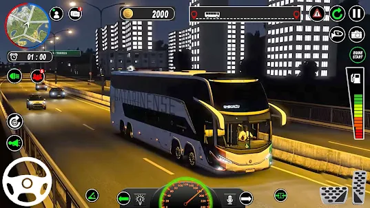 Jogos de ônibus urbanos 3D