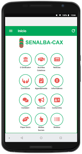 Android application SENALBA CAXIAS DO SUL screenshort
